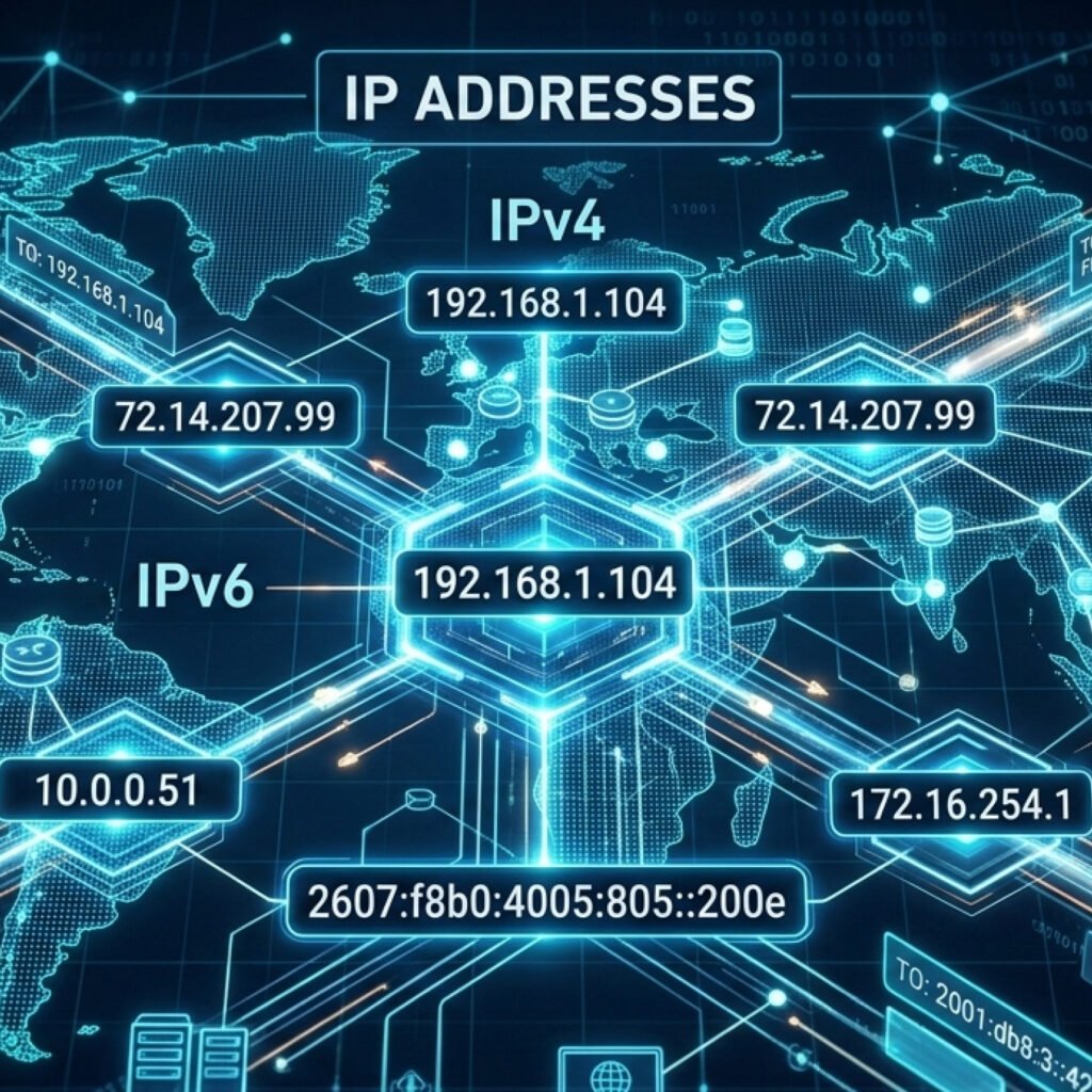 IP addresses